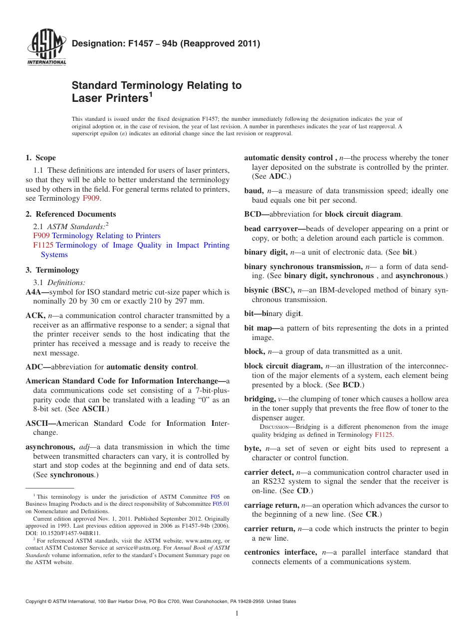 ASTM F1457 - 94b (2011).pdf_第1页