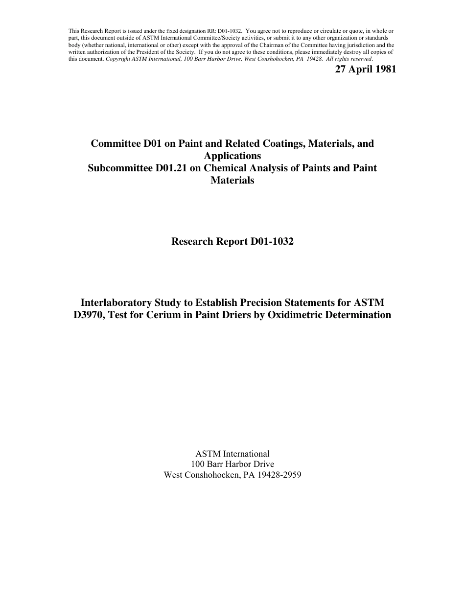 ASTM RR-D01-1032 1981.pdf_第1页