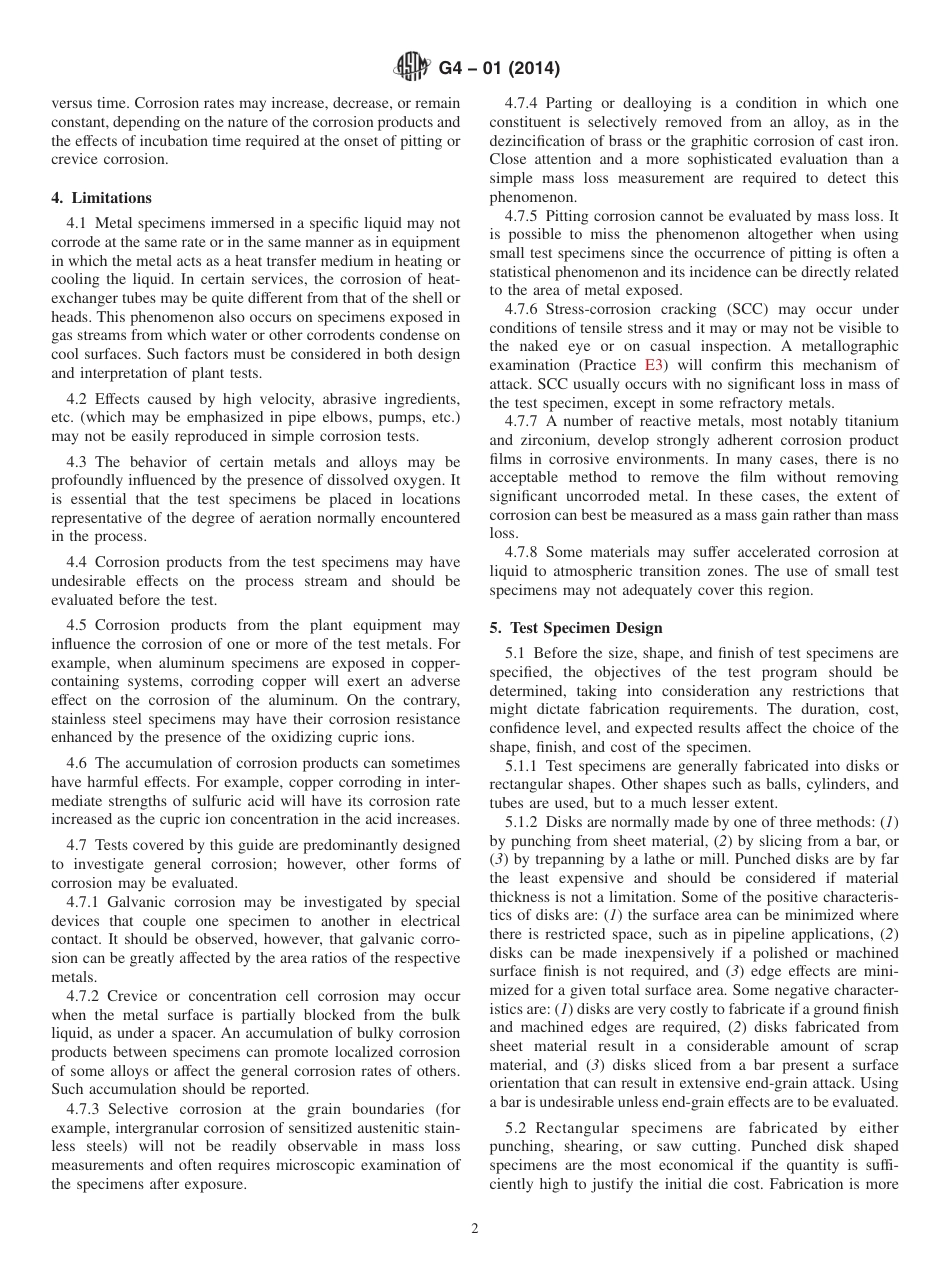 ASTM G4 - 01 (2014).pdf_第2页