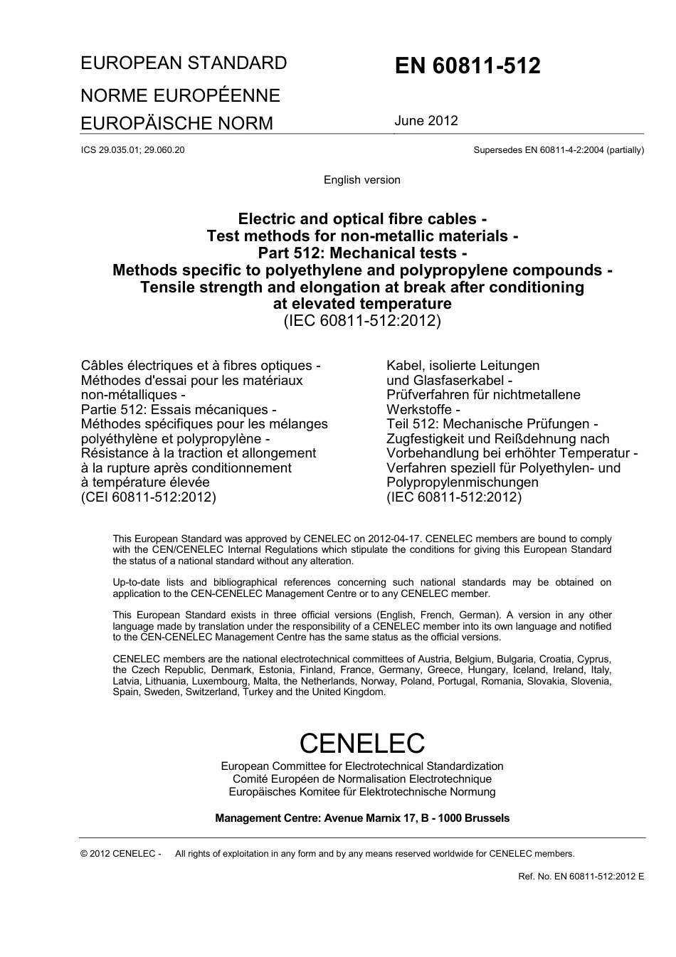 BS EN 60811-512-2012.pdf_第3页