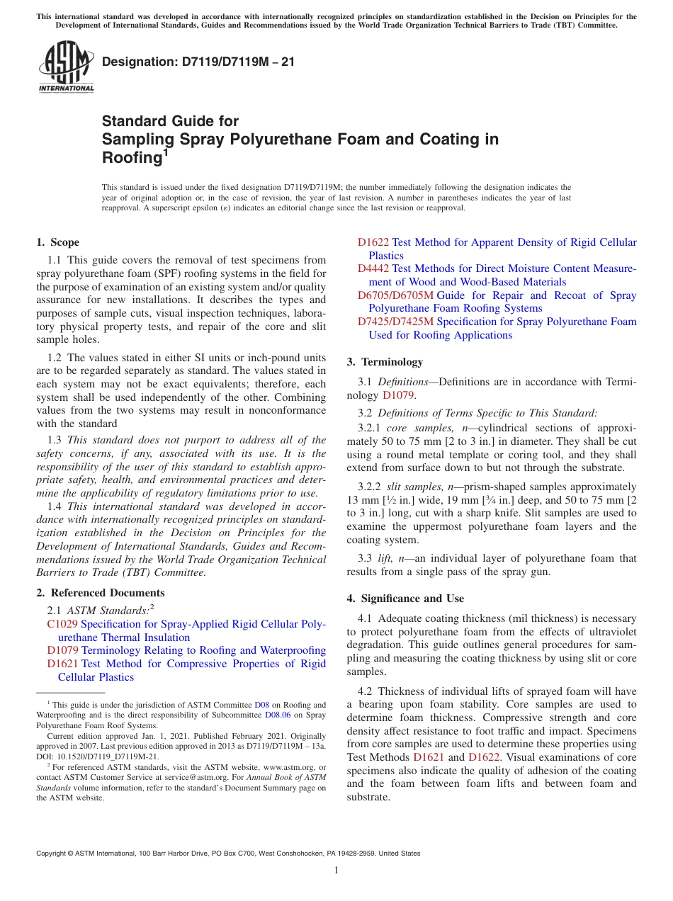 ASTM D7119 - D 7119M - 21.pdf_第1页