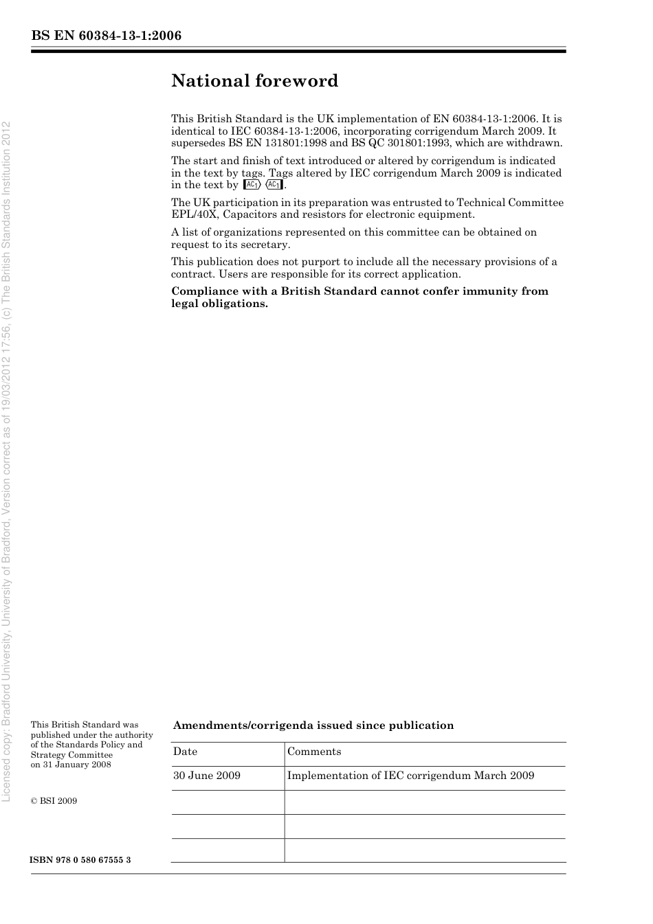 BS EN 60384-13-1-2006 (2009).pdf_第2页