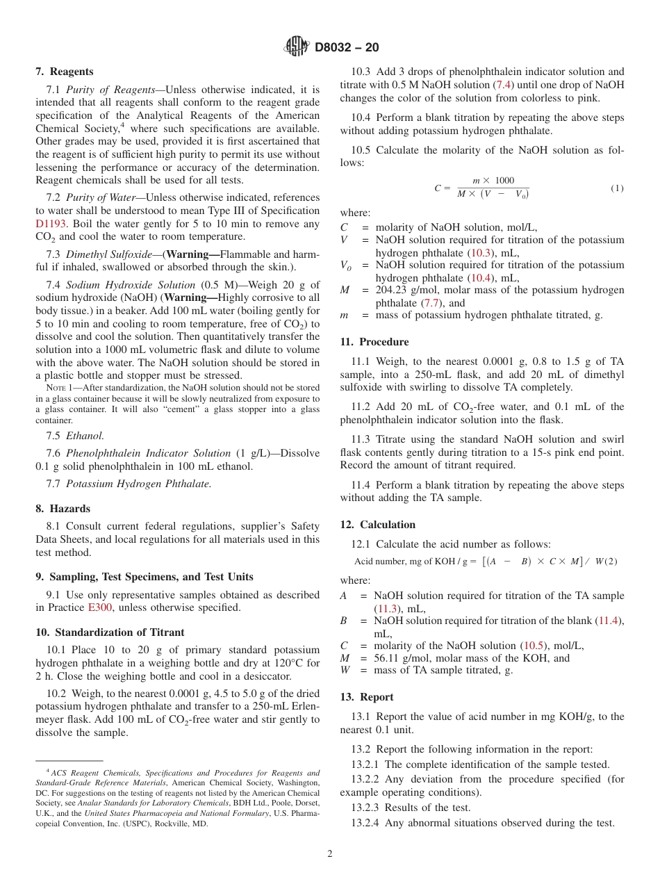 ASTM D8032 - 20.pdf_第2页