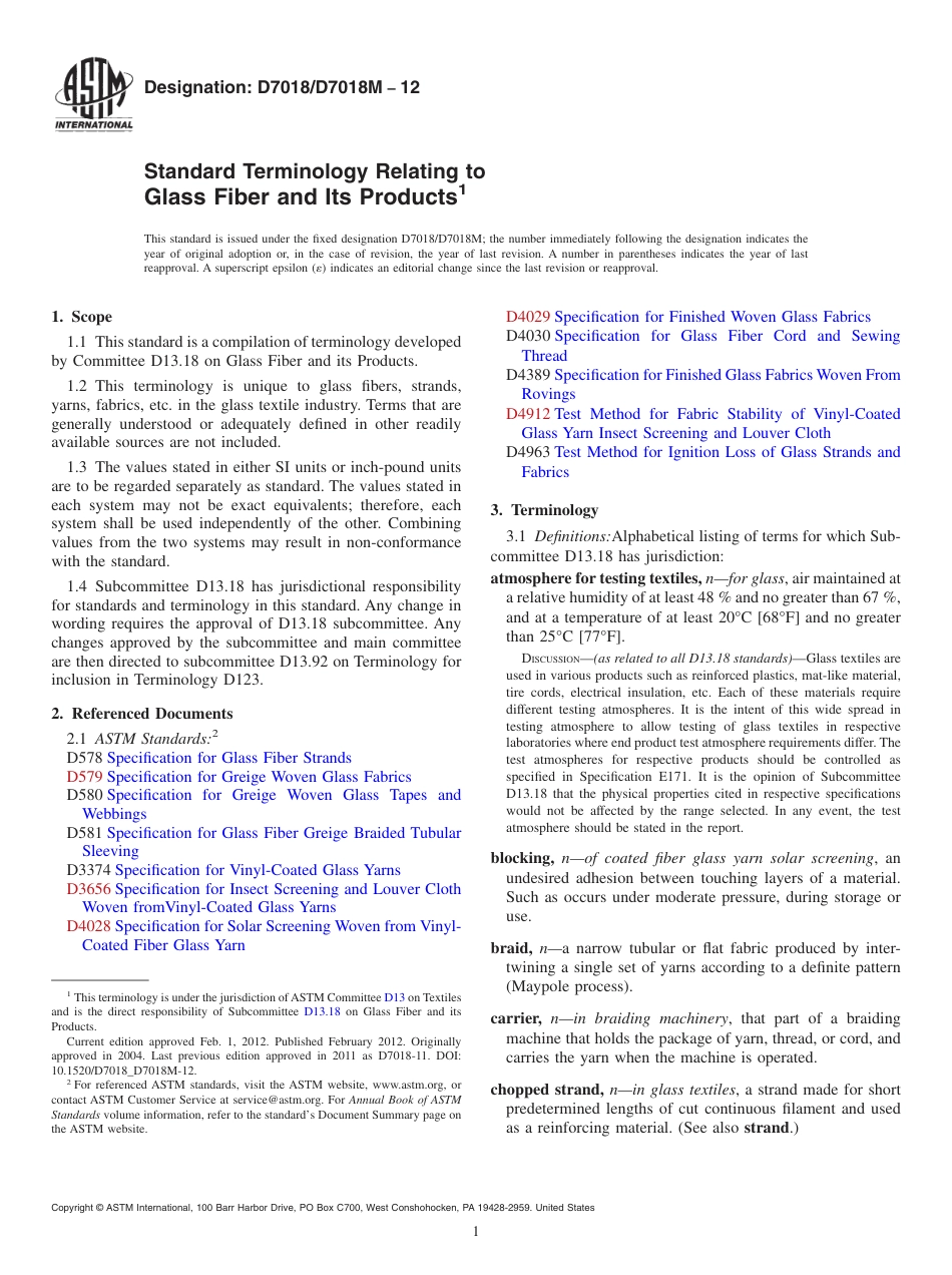 ASTM D7018 - D 7018M - 12.pdf_第1页