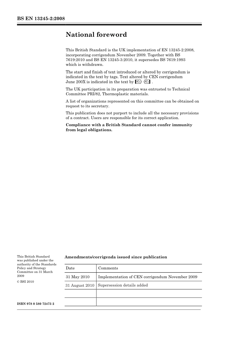 BS EN 13245-2-2008 (2010).pdf_第2页