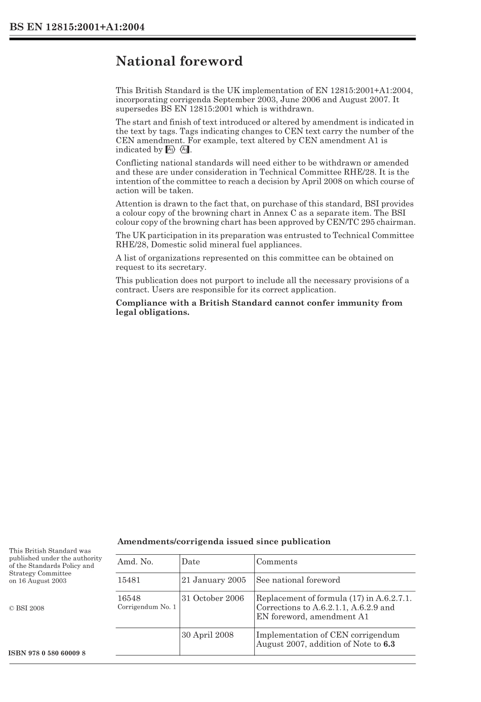 BS EN 12815-2001 + A1-2004 (2008).pdf_第2页