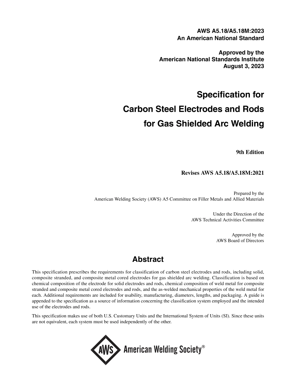 AWS A5.18 - A5.18M-2023.pdf_第2页