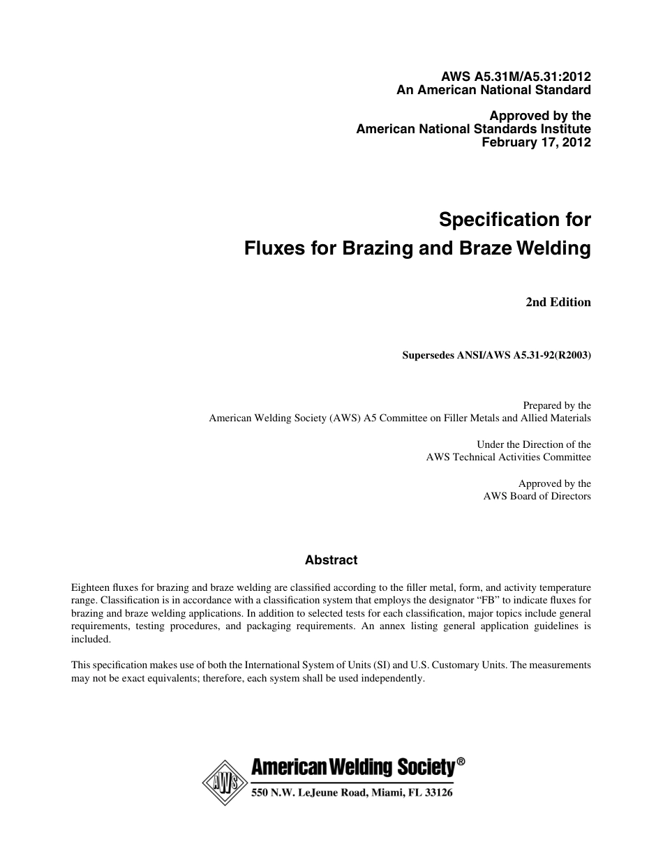 AWS A5.31M - A5.31-2012.pdf_第2页