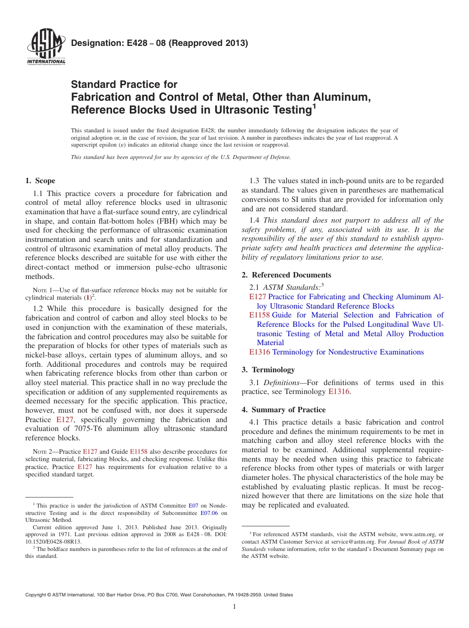 ASTM E428 - 08 (2013).pdf_第1页