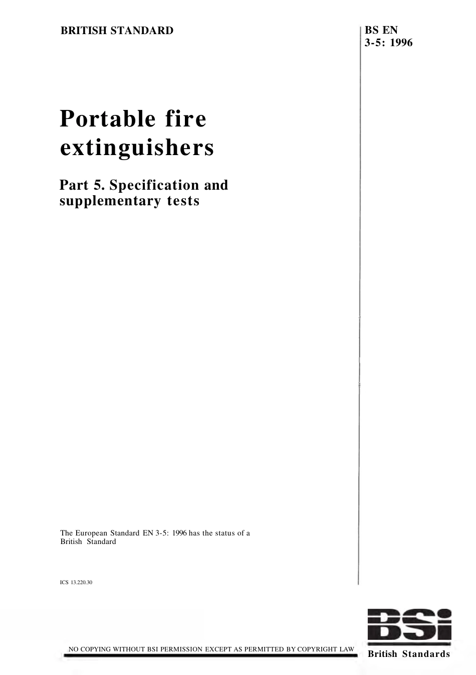 BS EN 00003-5-1996.pdf_第1页