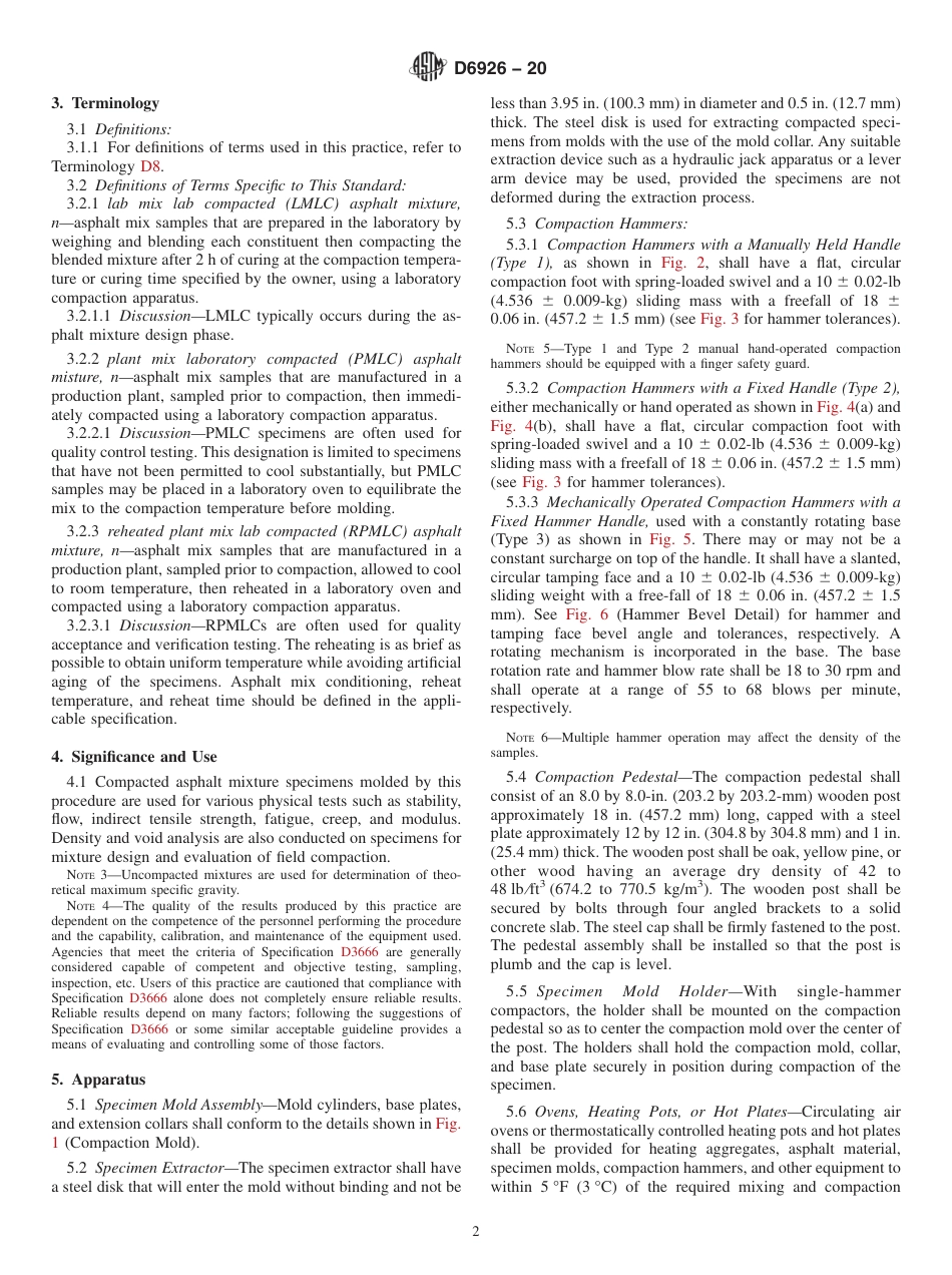 ASTM D6926 - 20.pdf_第2页