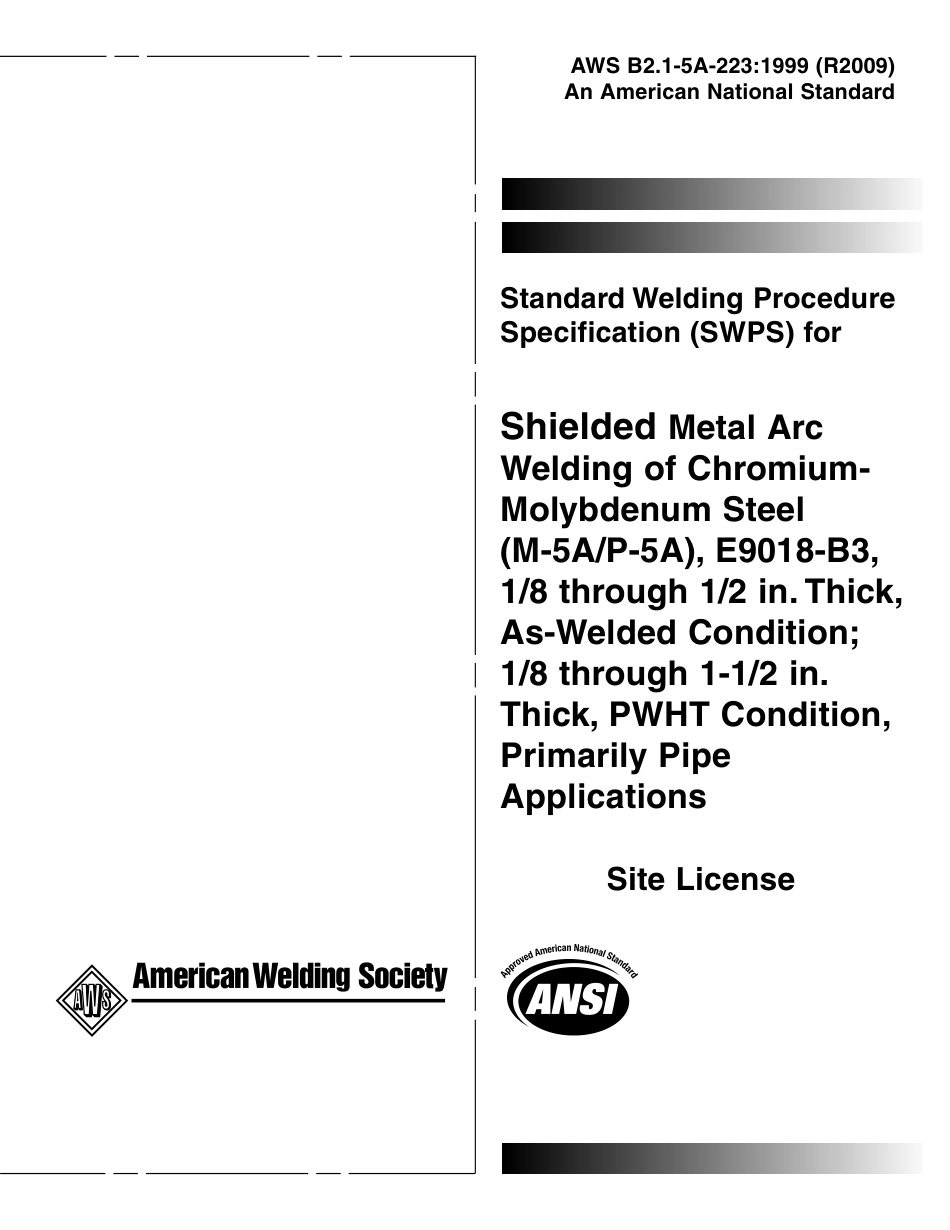 AWS B2.1-5A-223-1999 (2009).pdf_第1页