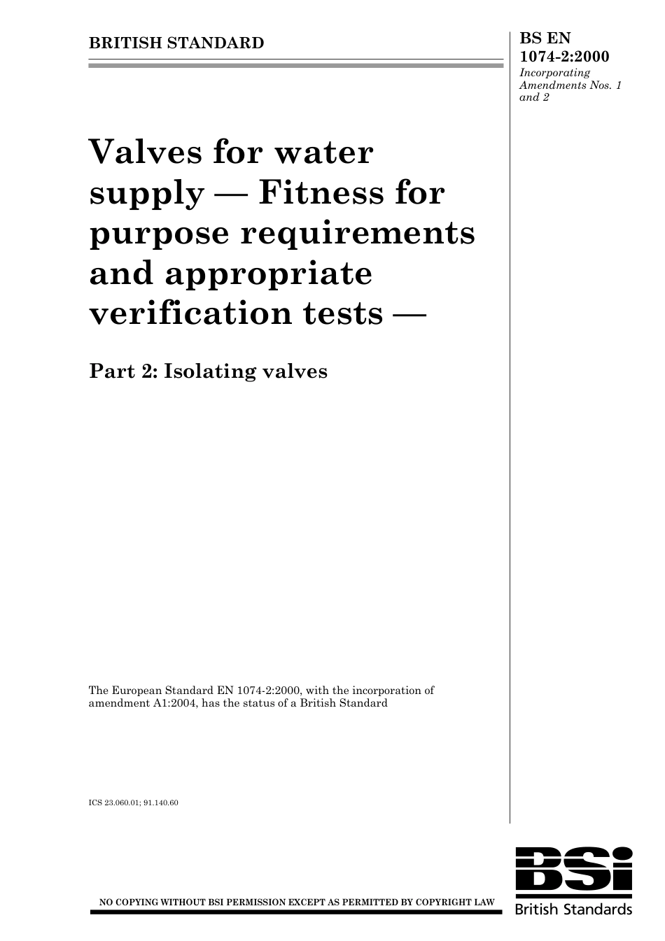 BS EN 01074-2-2000 (2004).pdf_第1页
