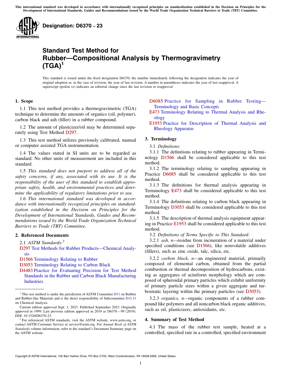 ASTM D6370 - 23.pdf_第1页