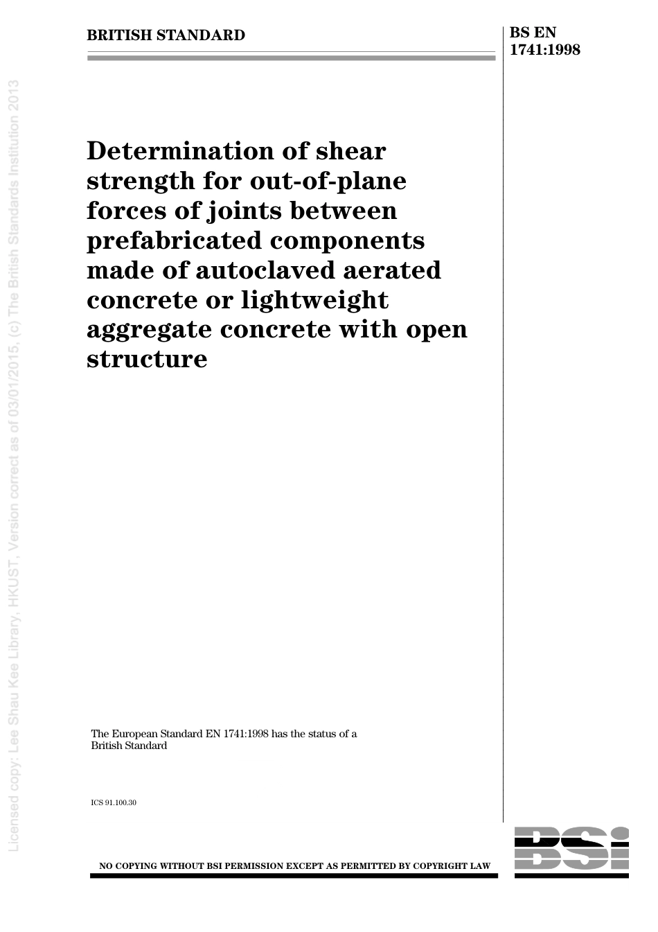 BS EN 01741-1998.pdf_第1页