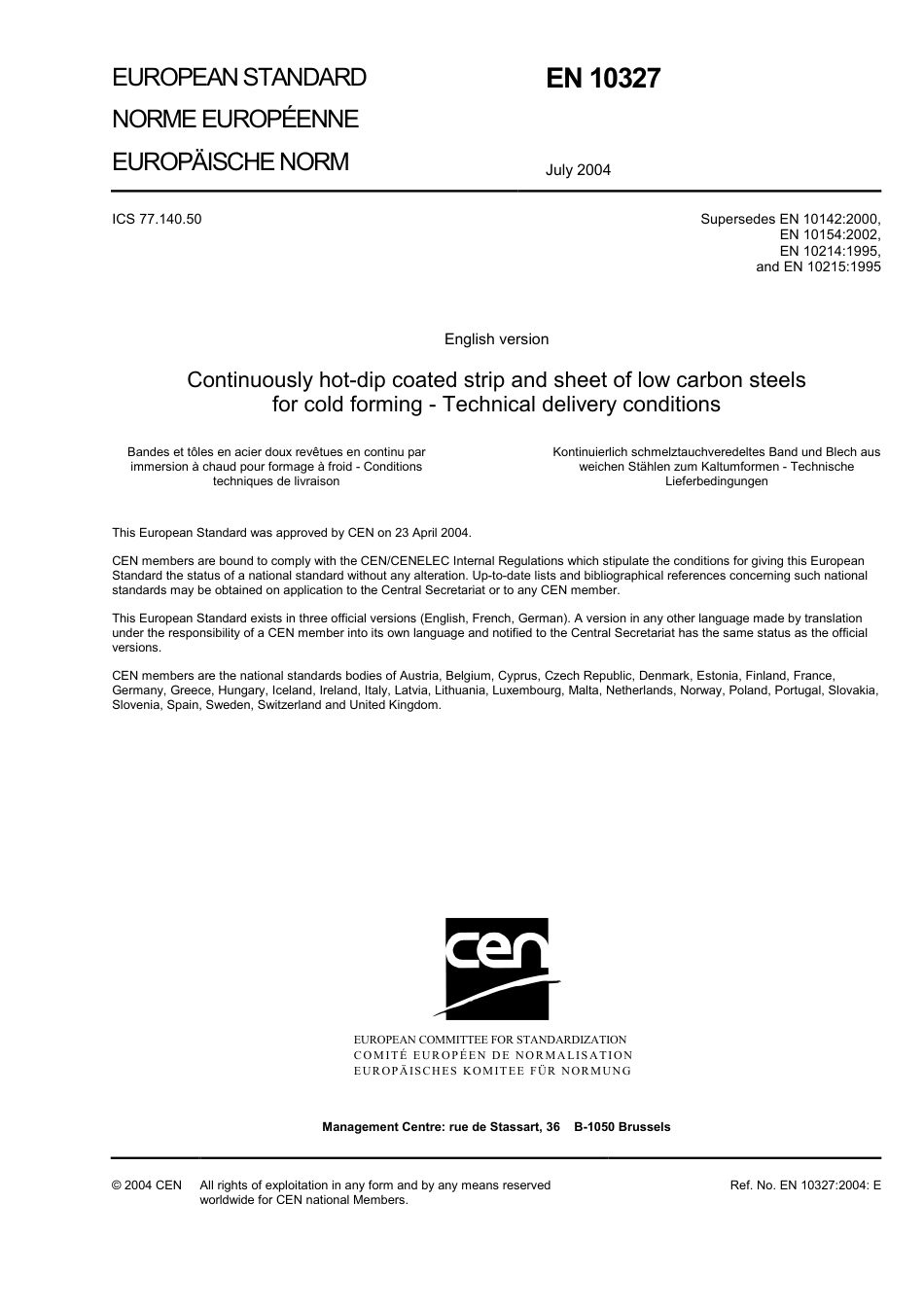 BS EN 10327-2004.pdf_第3页