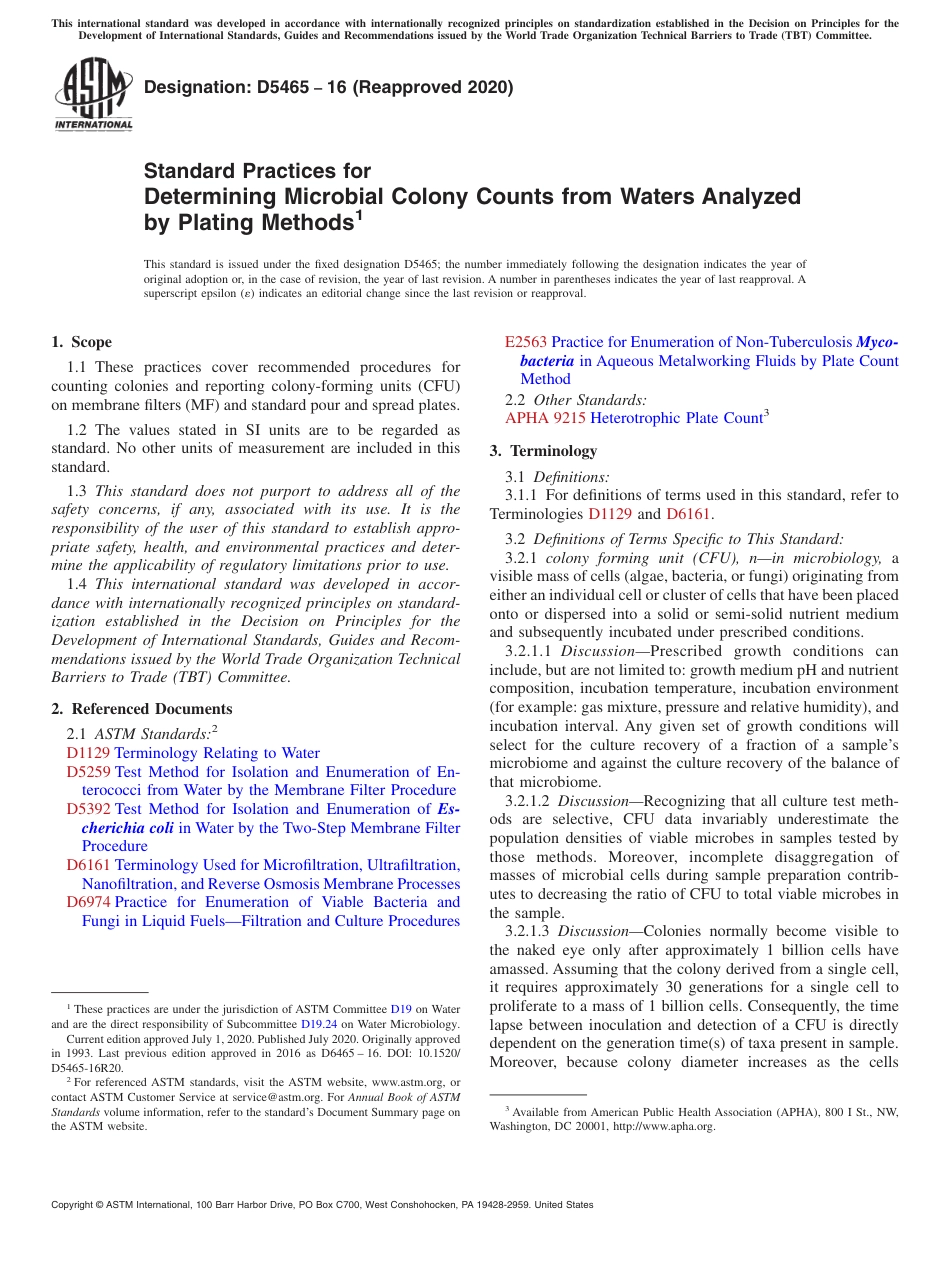 ASTM D5465 - 16 (2020).pdf_第1页