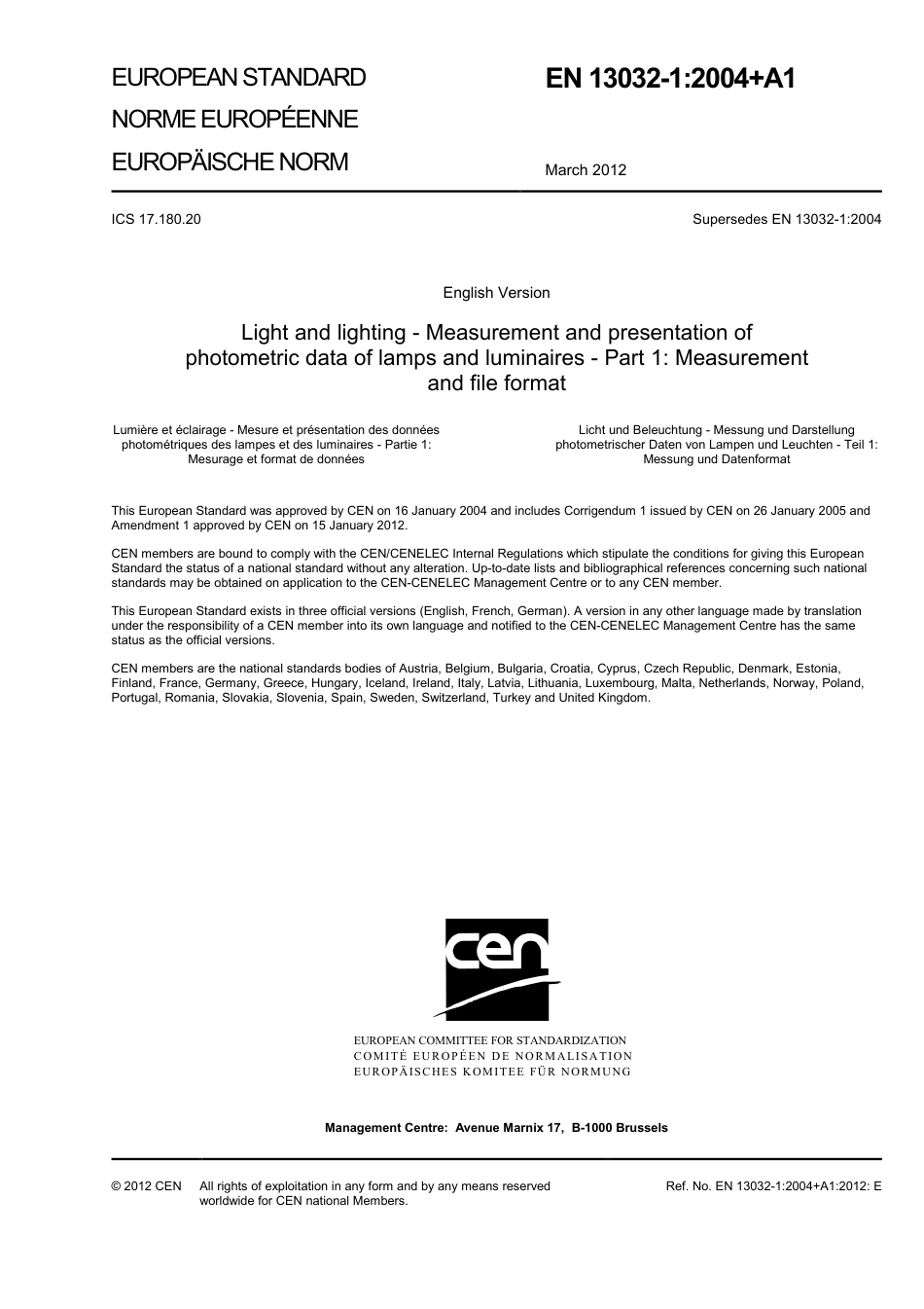 BS EN 13032-1-2004 + A1-2012.pdf_第3页