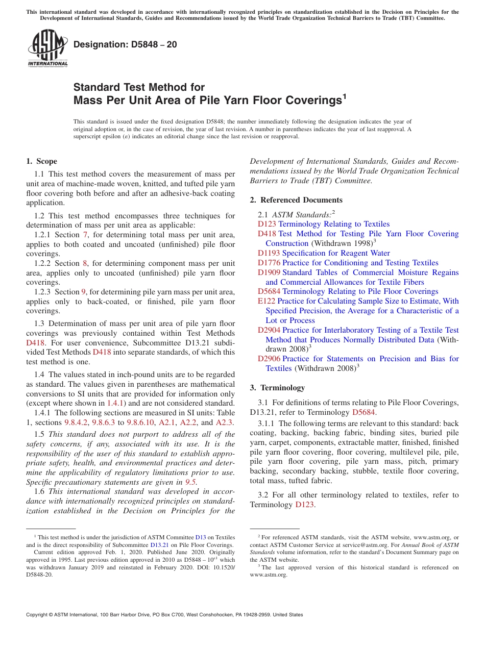 ASTM D5848 - 20.pdf_第1页