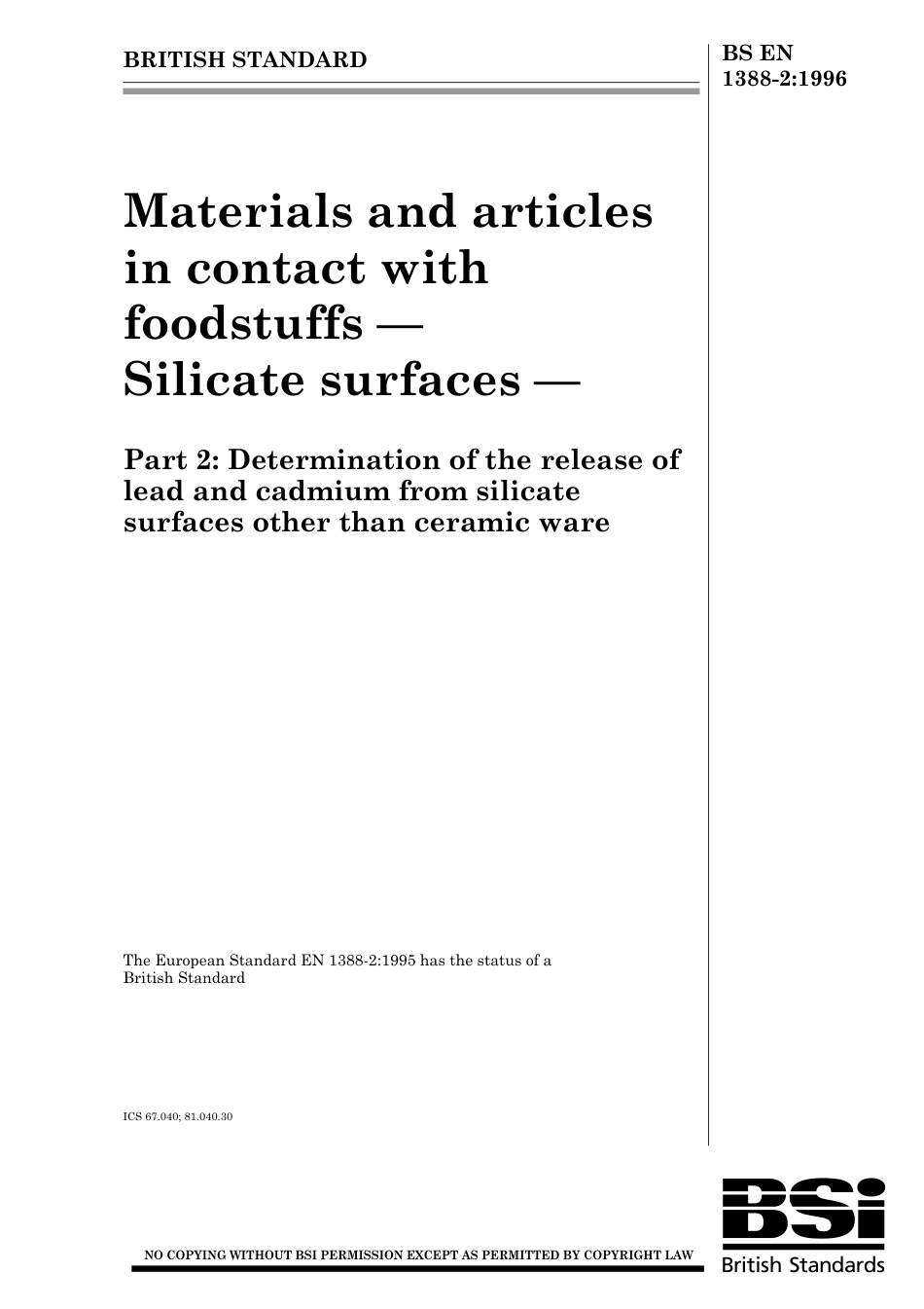 BS EN 01388-2-1996 (2004).pdf_第1页