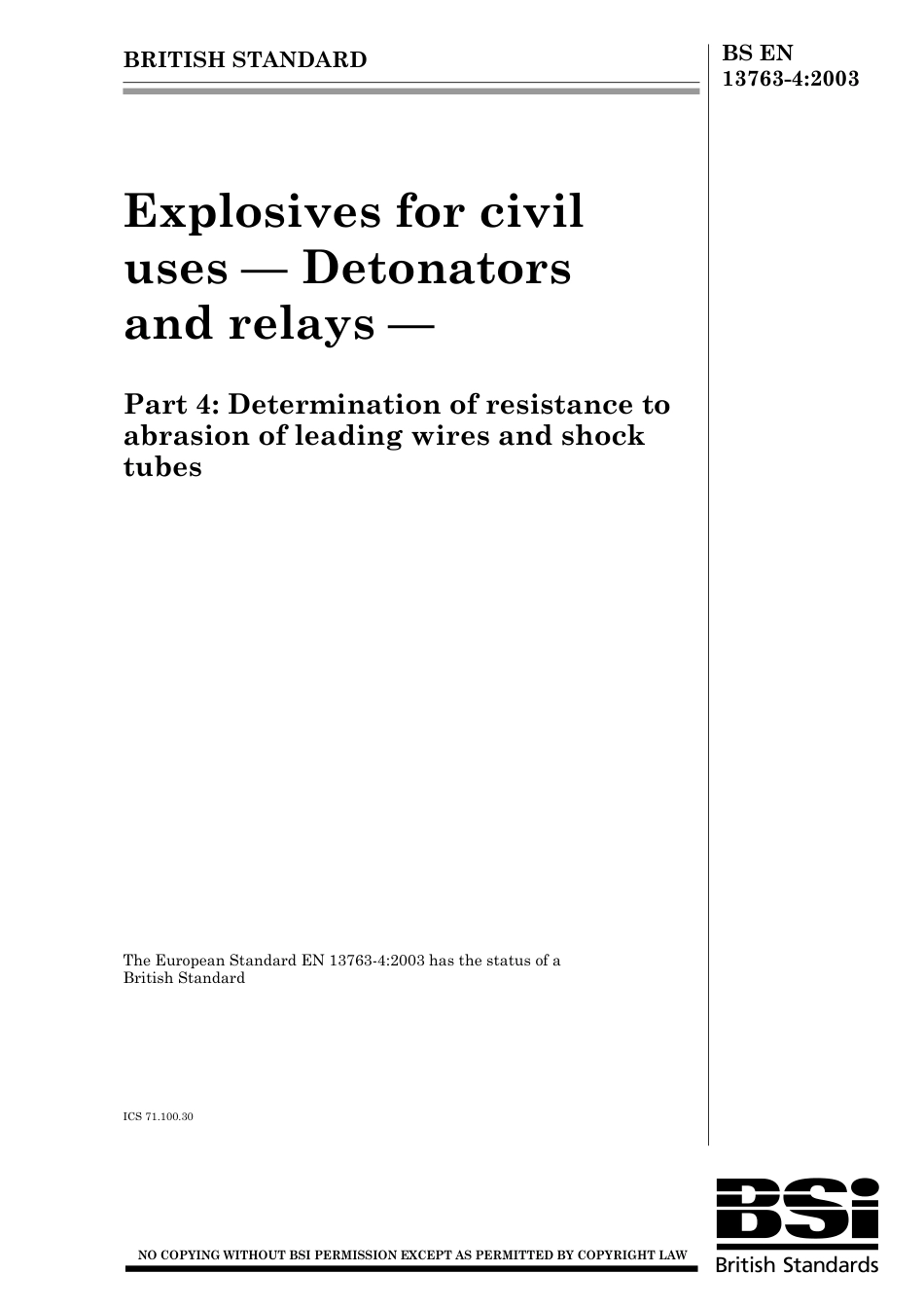 BS EN 13763-4-2003.pdf_第1页