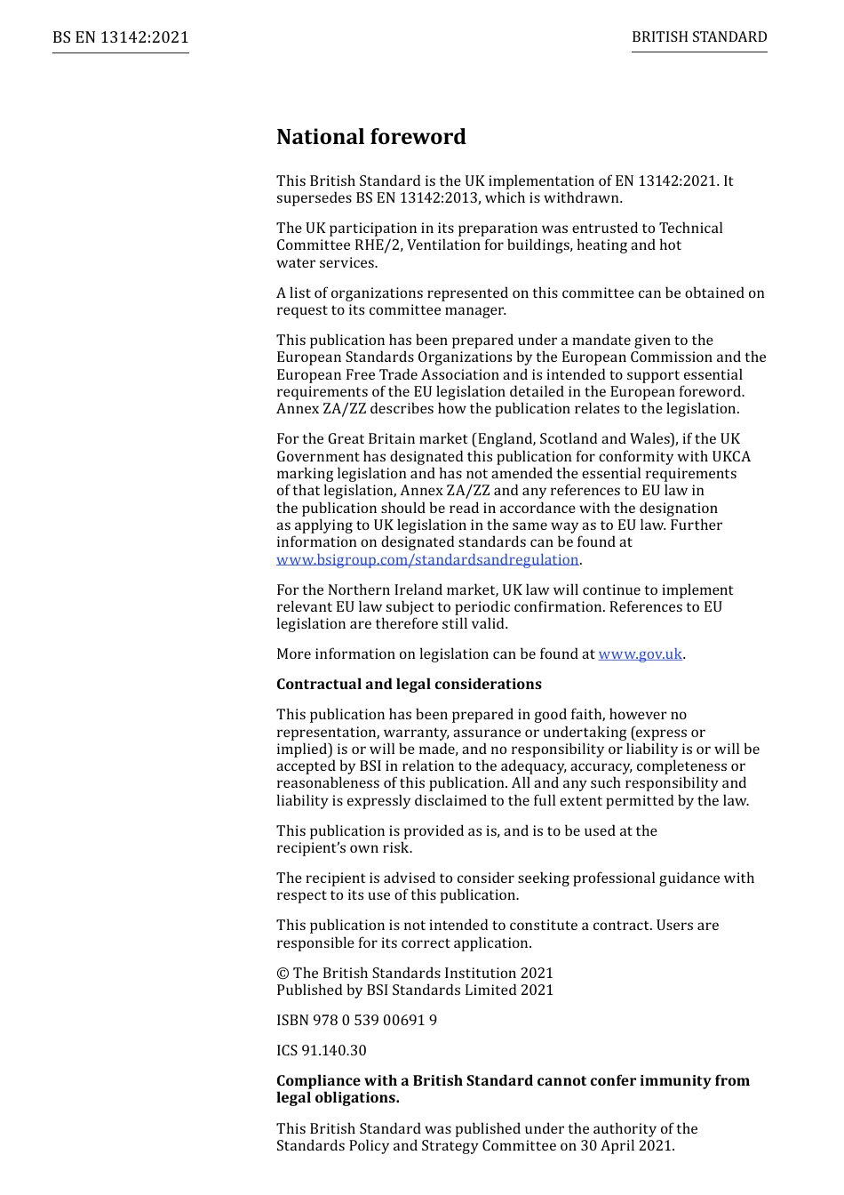 BS EN 13142-2021.pdf_第2页