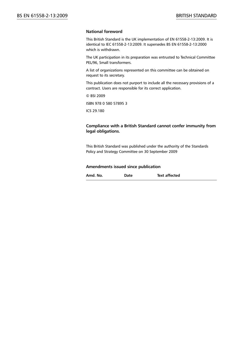 BS EN 61558-2-13-2009.pdf_第2页