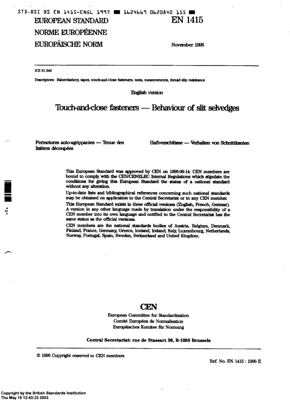 BS EN 01415-1997 scan.pdf_第2页