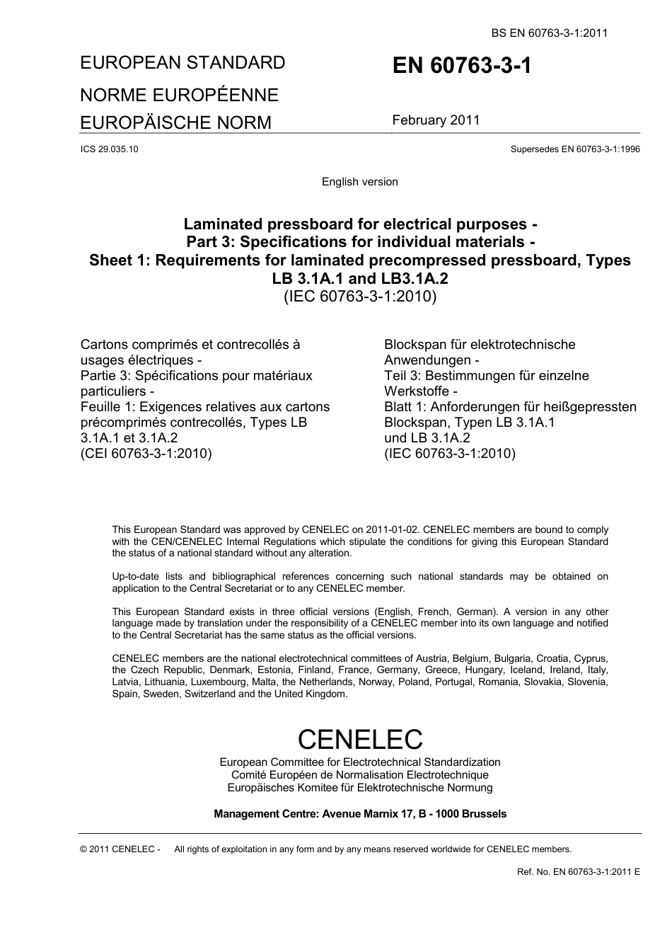 BS EN 60763-3-1-2011.pdf_第3页