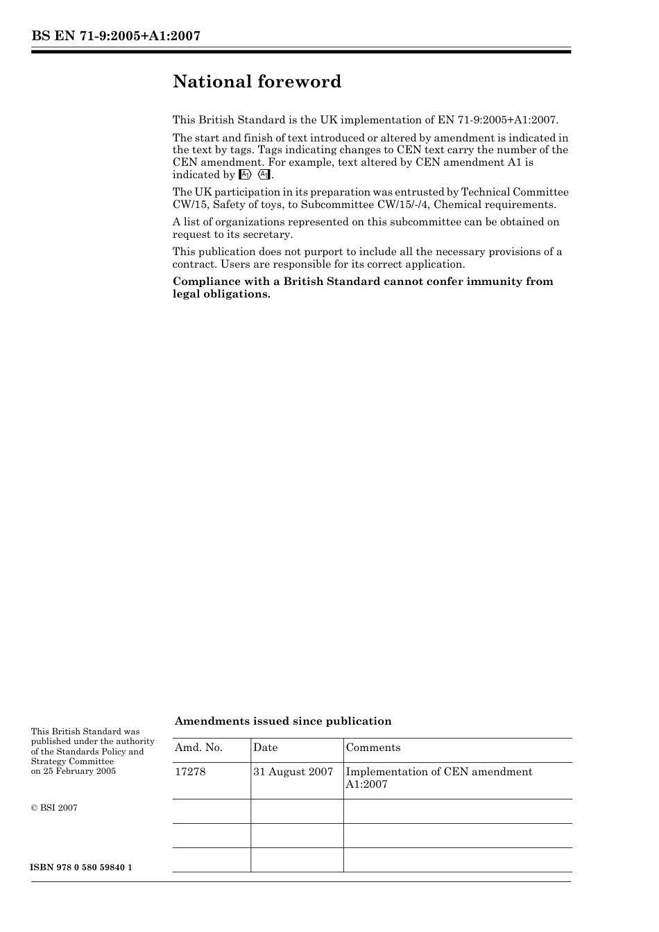 BS EN 00071-9-2005 + A1-2007.pdf_第2页