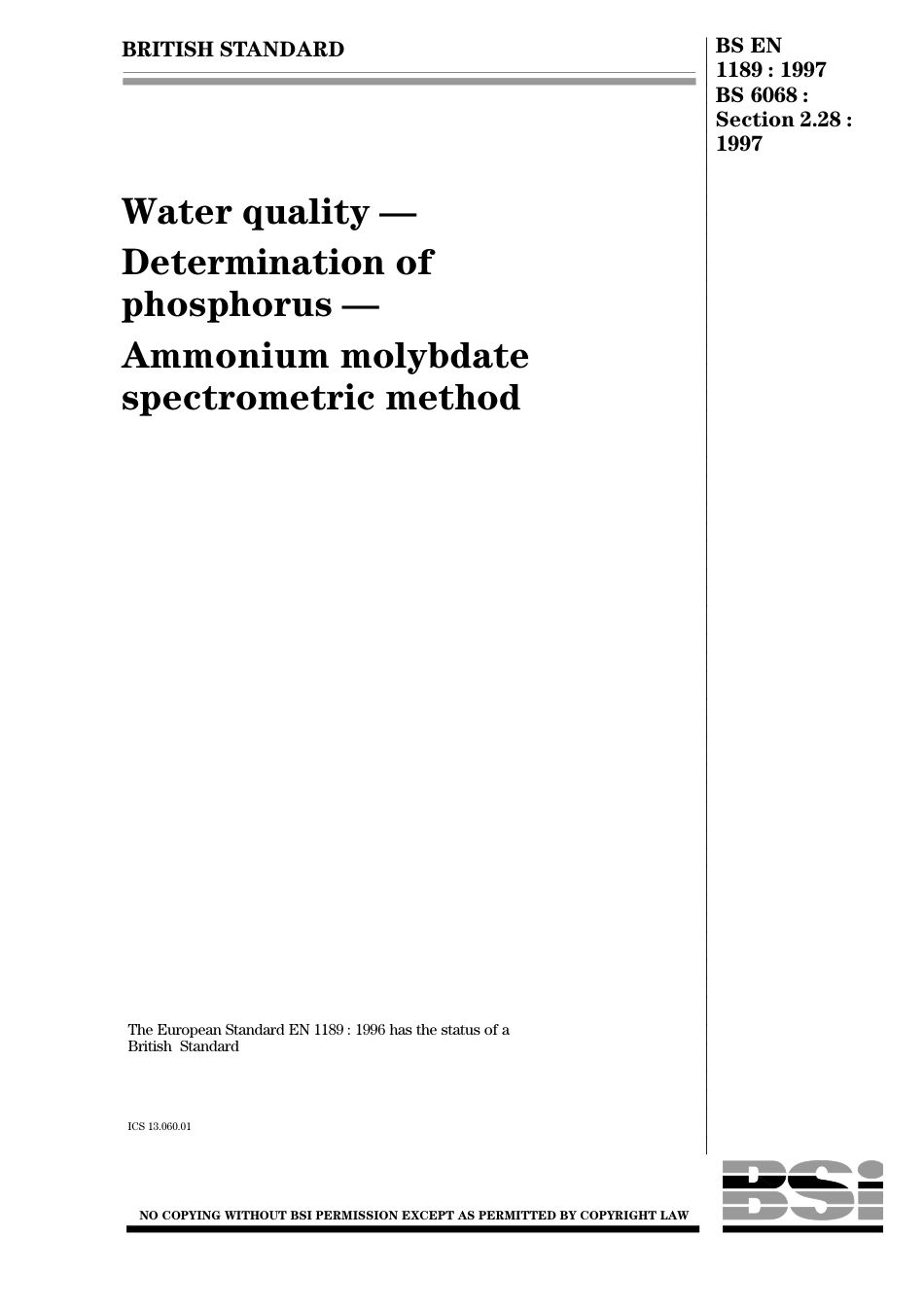 BS EN 01189-1997 (BS 6068-2.28-1997).pdf_第1页