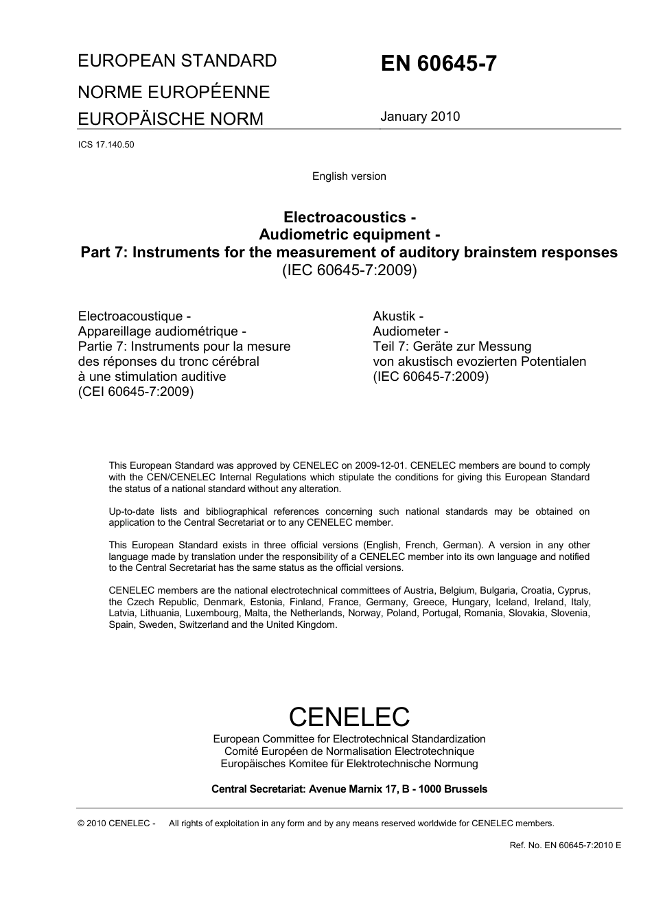 BS EN 60645-7-2010.pdf_第3页