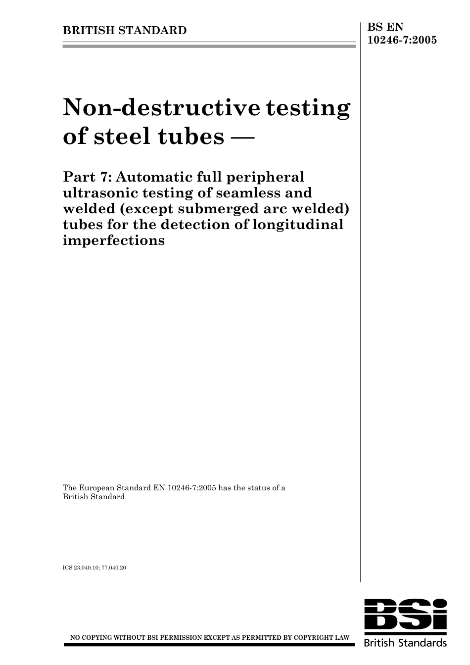 BS EN 10246-7-2005.pdf_第1页