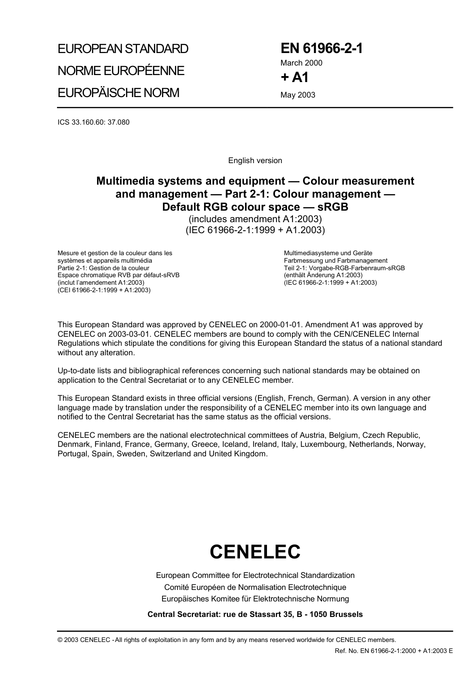 BS EN 61966-2-1-2000 (2003).pdf_第3页