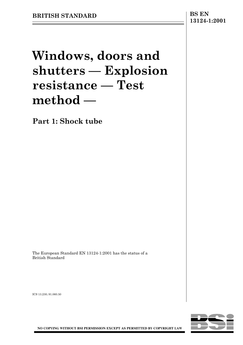 BS EN 13124-1-2001.pdf_第1页