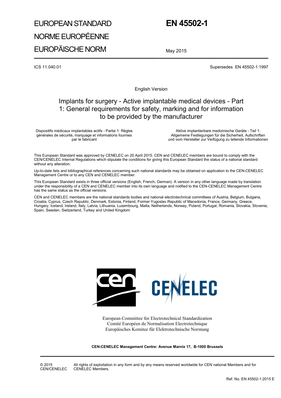 BS EN 45502-1-2015.pdf_第3页