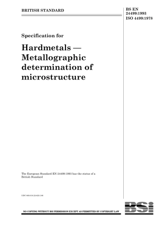 BS EN 24499-1993 (1999) ISO 4499-1978.pdf