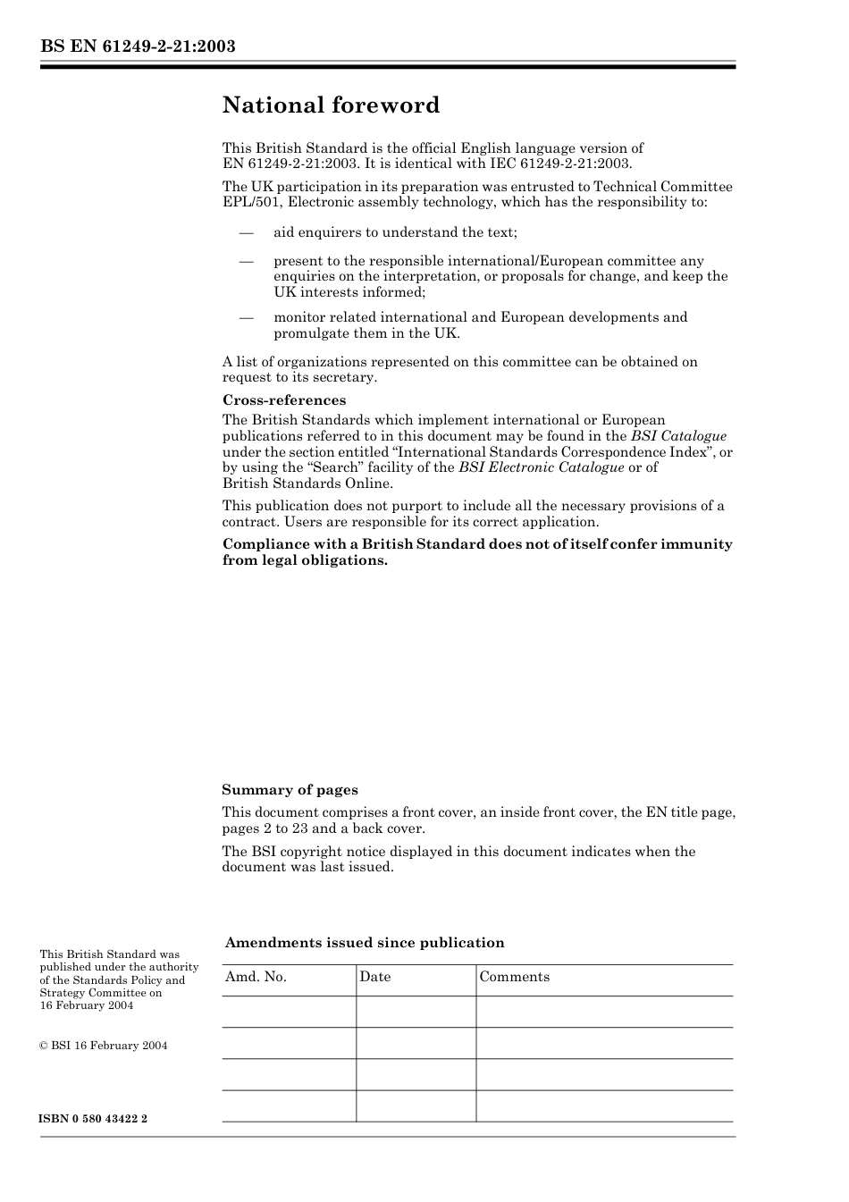 BS EN 61249-2-21-2003 (2004).pdf_第2页