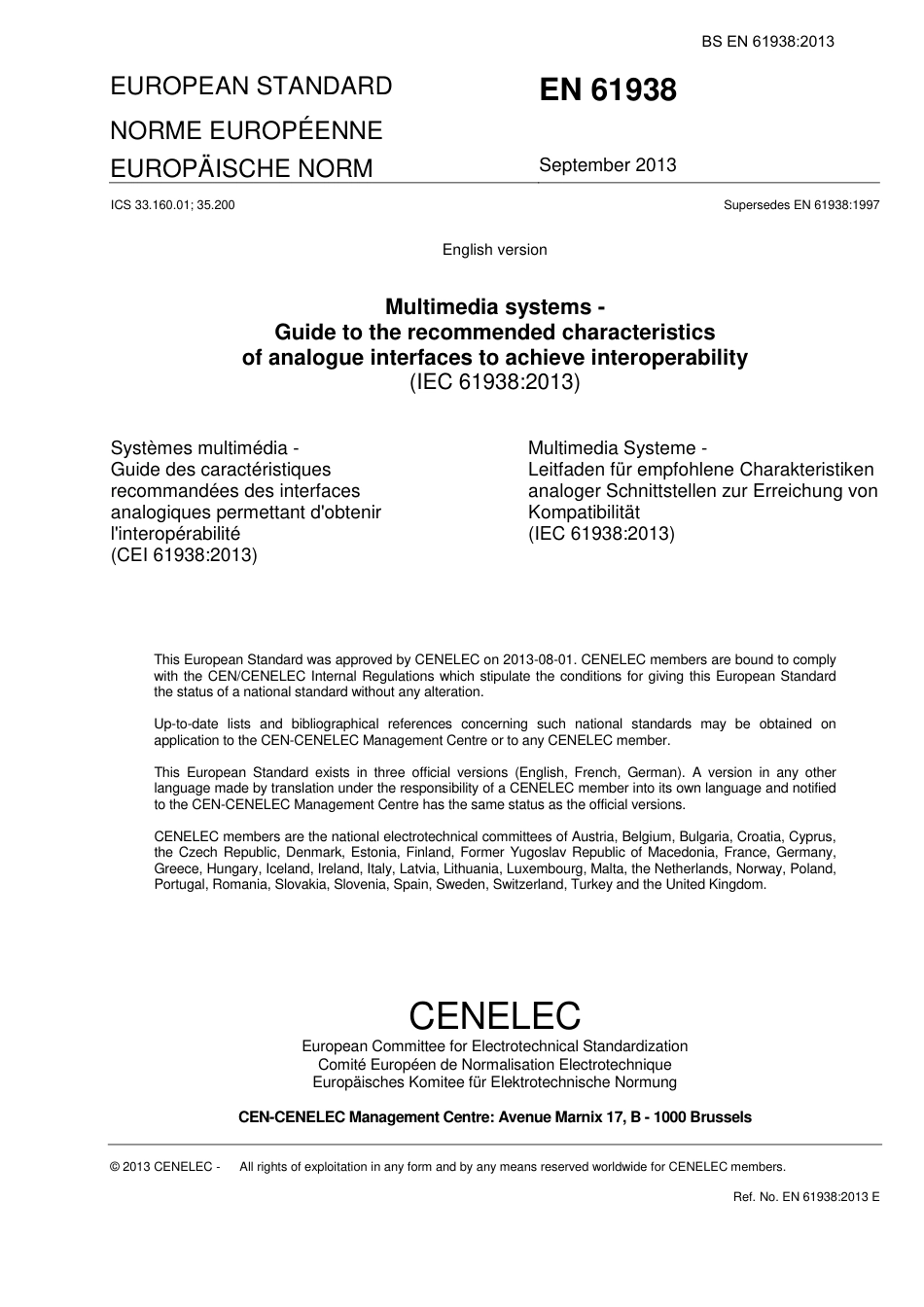 BS EN 61938-2013.pdf_第3页