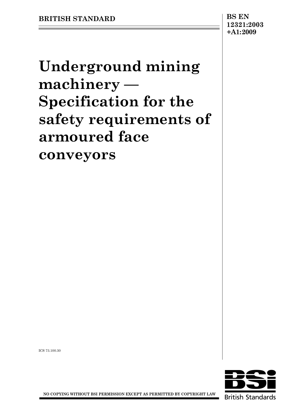 BS EN 12321-2003 + A1-2009.pdf_第1页