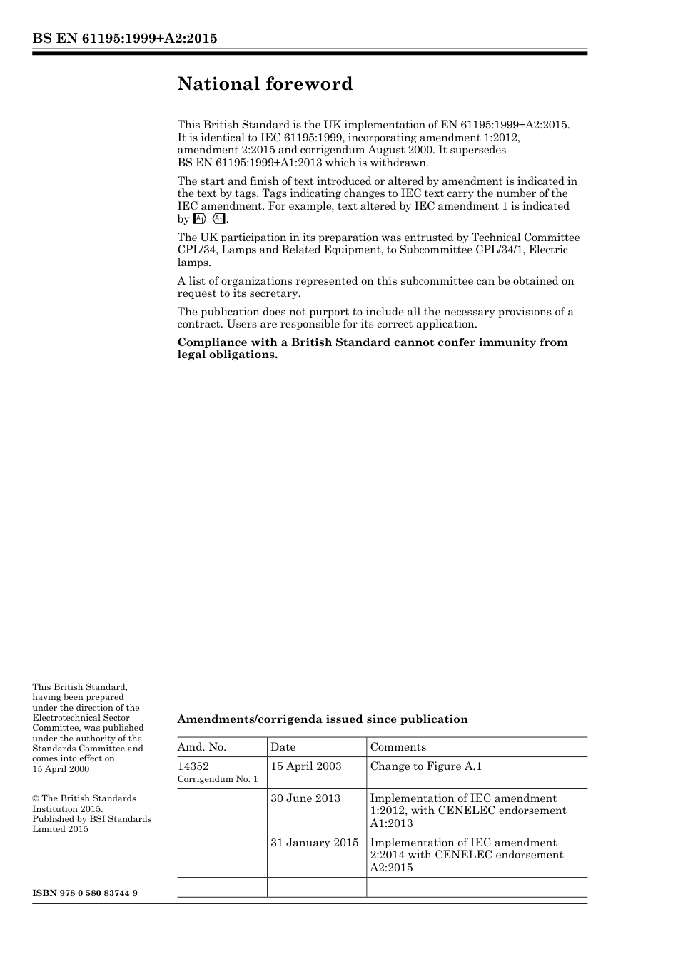 BS EN 61195-1999 + A2-2015.pdf_第2页