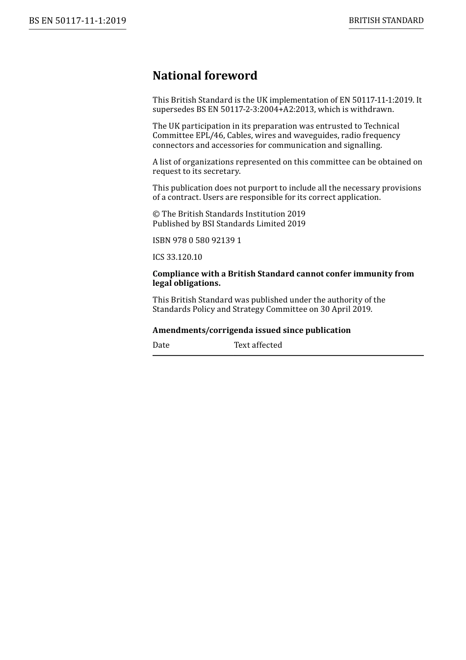 BS EN 50117-11-1-2019.pdf_第2页