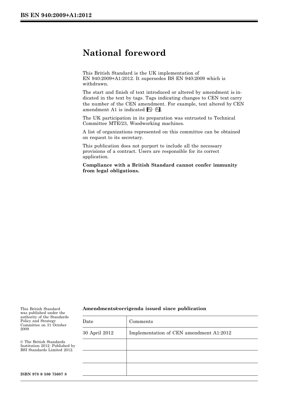 BS EN 00940-2009 + A1-2012.pdf_第2页