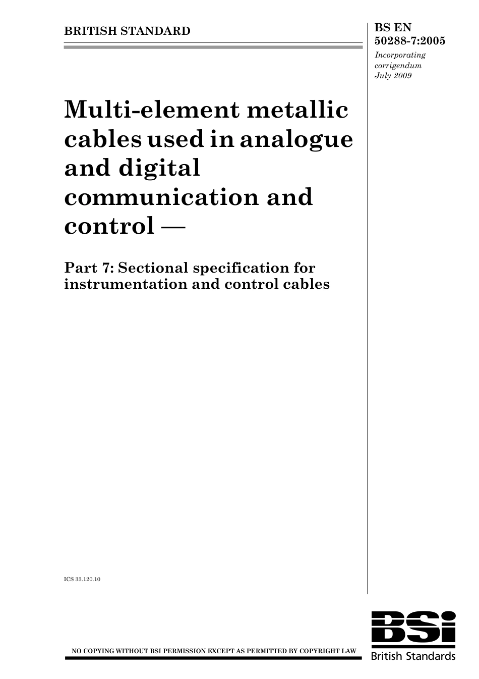 BS EN 50288-7-2005 (2009).pdf_第1页