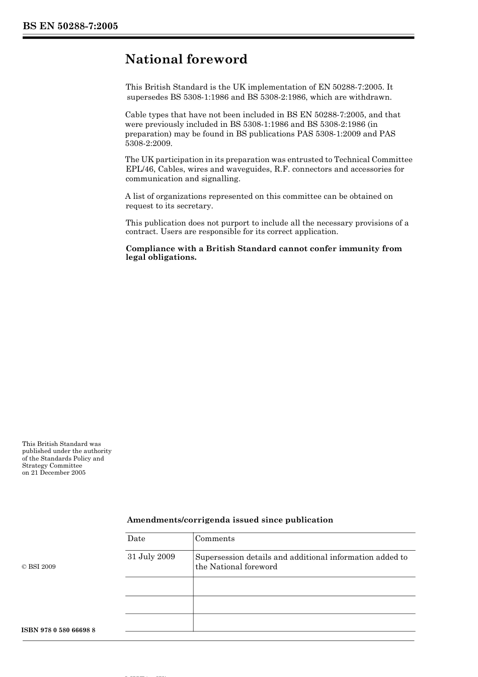 BS EN 50288-7-2005 (2009).pdf_第2页