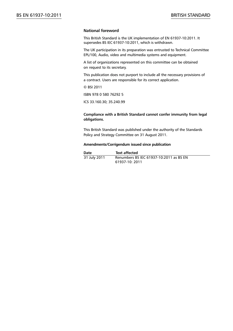 BS EN 61937-10-2011.pdf_第2页