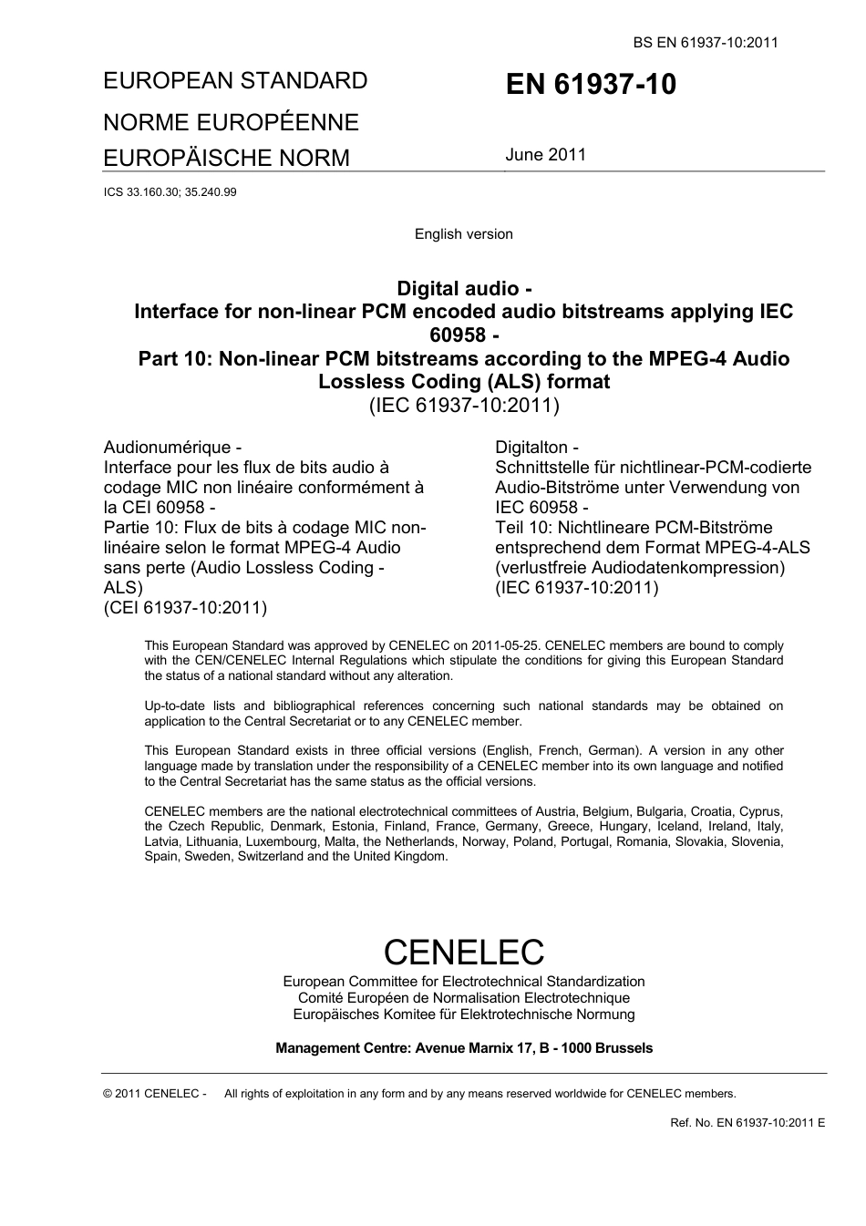 BS EN 61937-10-2011.pdf_第3页