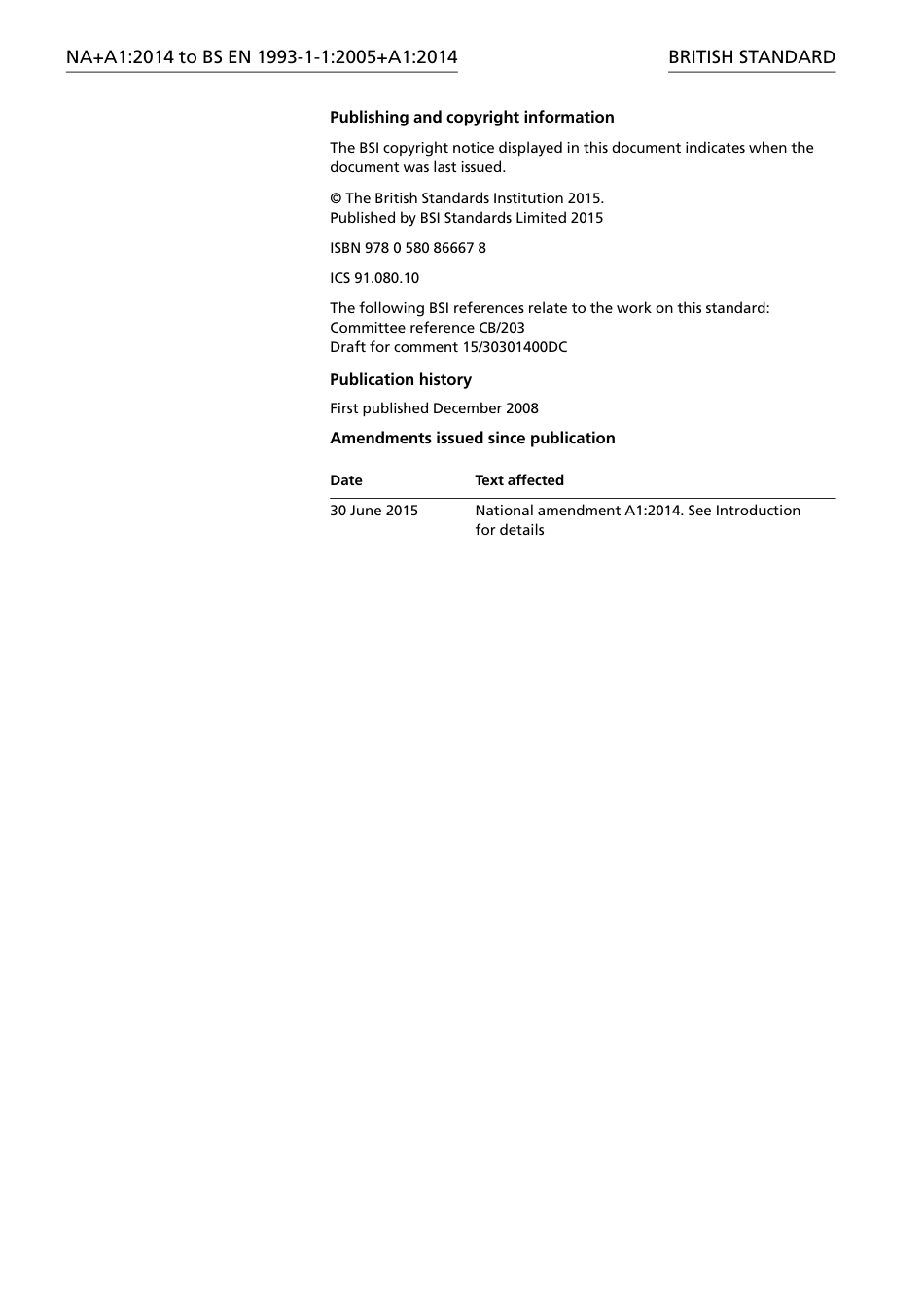 BS EN 01993-1-1-2005 + A1-2014 NA + A1-2014.pdf_第2页