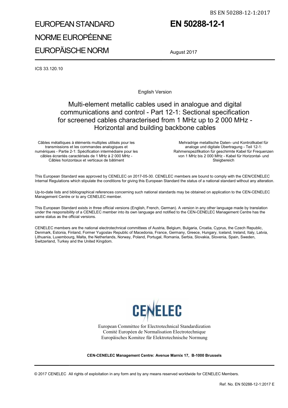 BS EN 50288-12-1-2017.pdf_第3页
