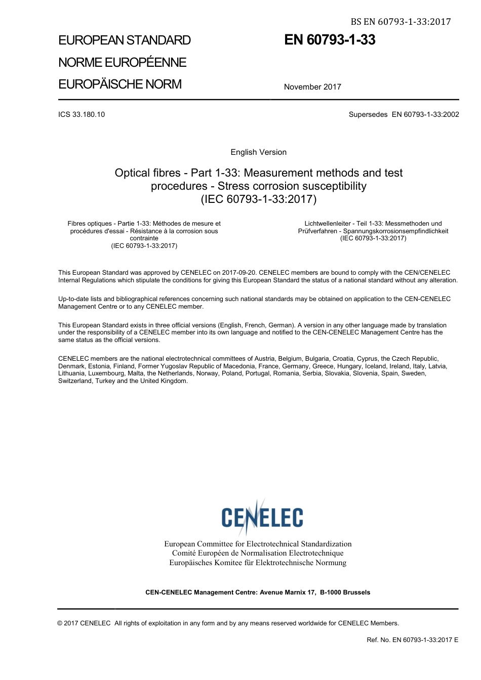 BS EN 60793-1-33-2017.pdf_第3页